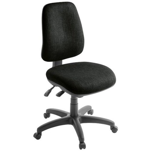 Tactic Task Chair 3 Lever Keylargo Fabric/Ebony