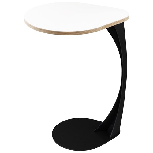 Enterprise Side Table White/Black