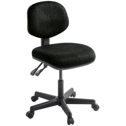 Studio 2.30 Task Chair Mid Back 2 Lever Keylargo Fabric/Ebony