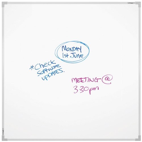 Boyd Visuals Acrylic Whiteboard 600 x 600mm