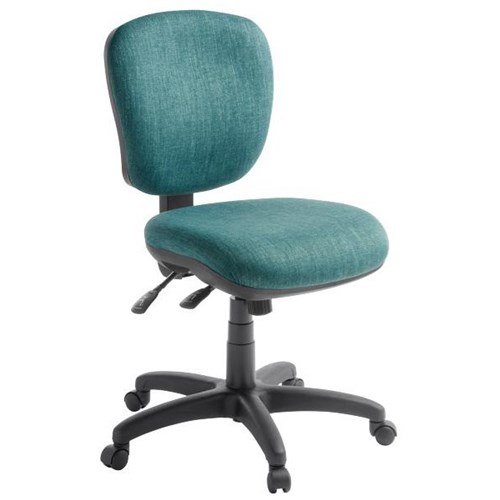 Arena 2.40 Task Chair Mid Back 2 Lever Keylargo Fabric/Atlantic