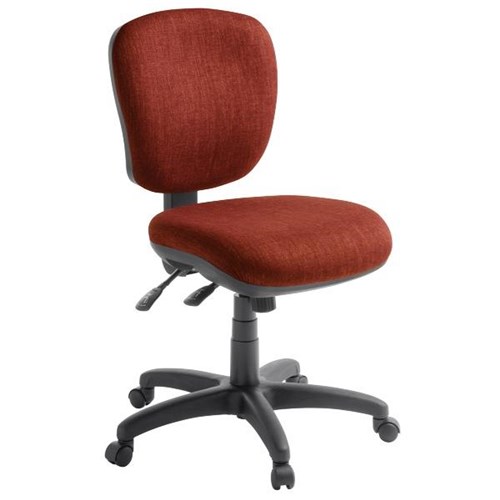 Arena 2.40 Task Chair Mid Back 2 Lever Keylargo Fabric/Paprika