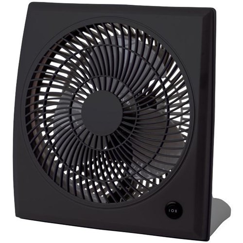 Goldair Box Fan 230mm Black