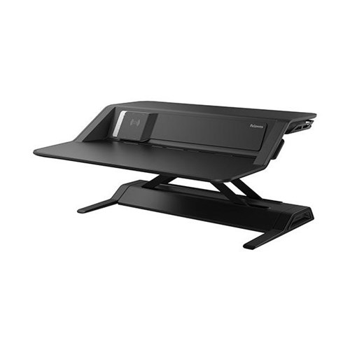 Fellowes Lotus DX Height Adjustable Workstation Sit-Stand Black