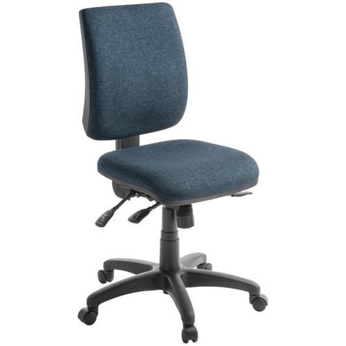 Trapeze Task Chair 2 Lever With Seat Slide Bond Fabric/Navy