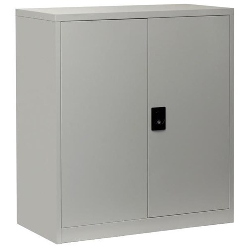 Firstline Stationery Cupboard 1016mm Silver Grey