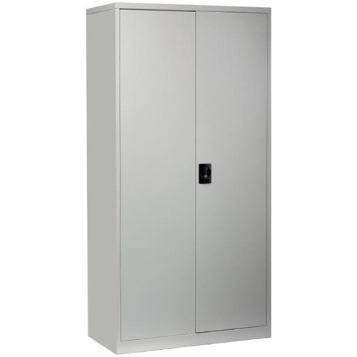 Firstline Stationery Cupboard 1830mm Silver Grey