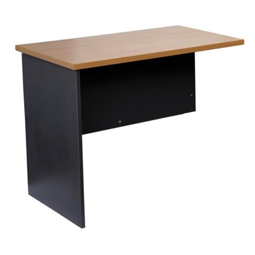 Firstline Desk Return 900mm Beech/Ironstone