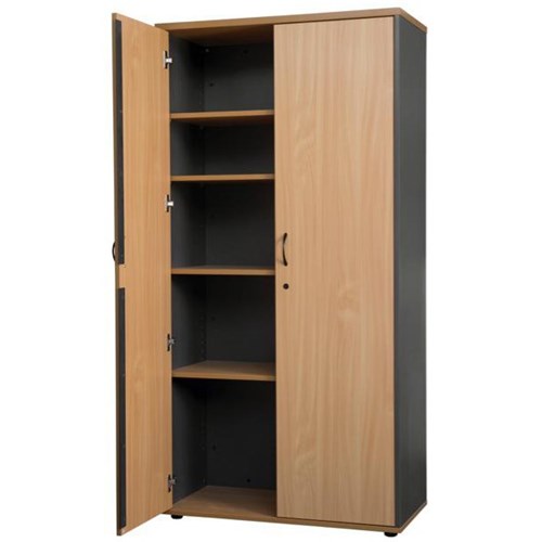 Firstline Cupboard 1800mm Beech/Ironstone