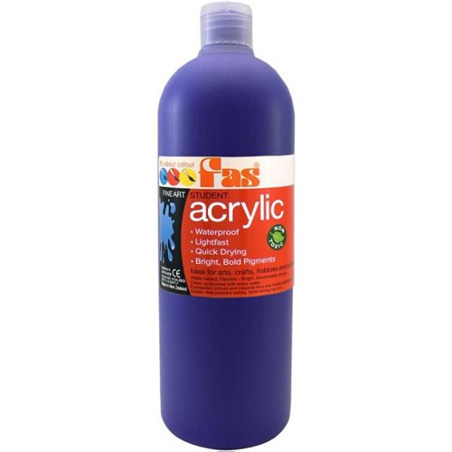 Fas Student Acrylic Paint 1L Violet