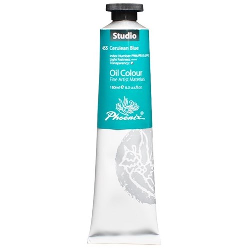 Phoenix Oil Paint 180ml Cerulean Blue