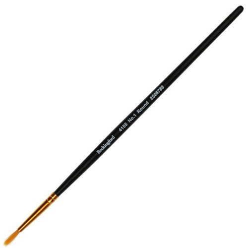 Bockingford 4155 Series Round Paint Brush Imitation Sable No. 1 2mm