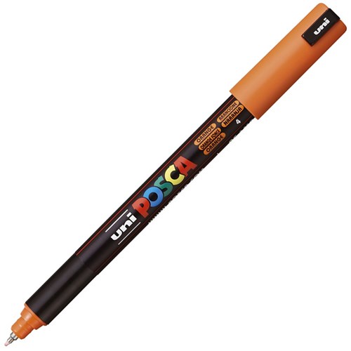 Uni Posca Paint Marker Pen Ultra Fine Tip Orange
