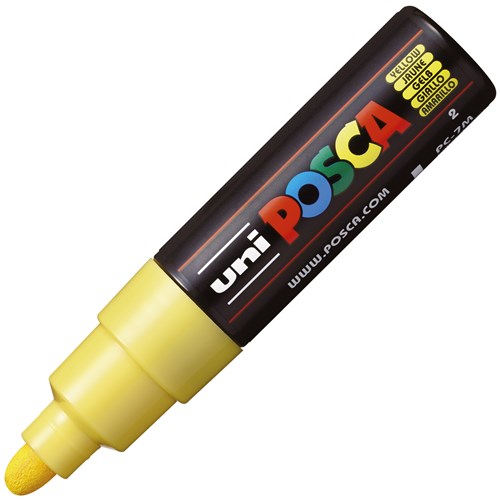 Uni Posca Paint Marker Bold Bullet Yellow