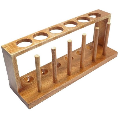 Test Tube Rack Wood