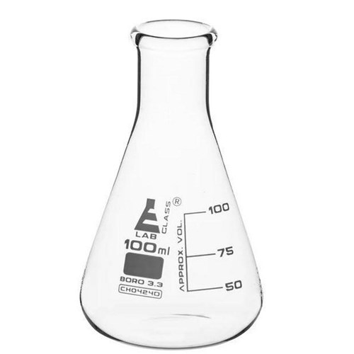 Erlenmeyer Narrow Neck Flask 100ml