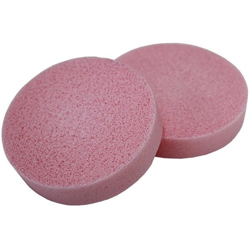 Ramer Fine Facial Sponge Pink, Pack of 2