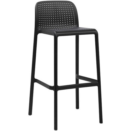 Lido Bar Stool 760mm Charcoal