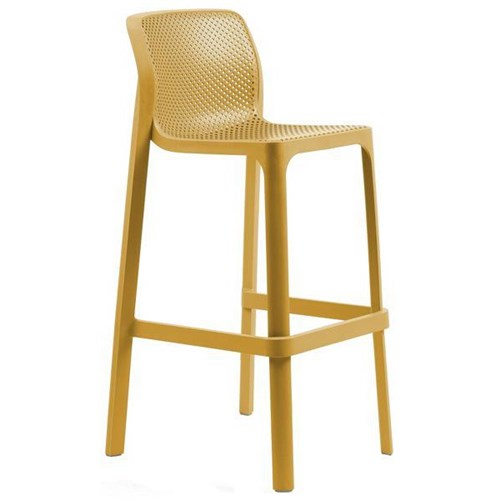 Nardi Net Bar Stool 760mm Mustard