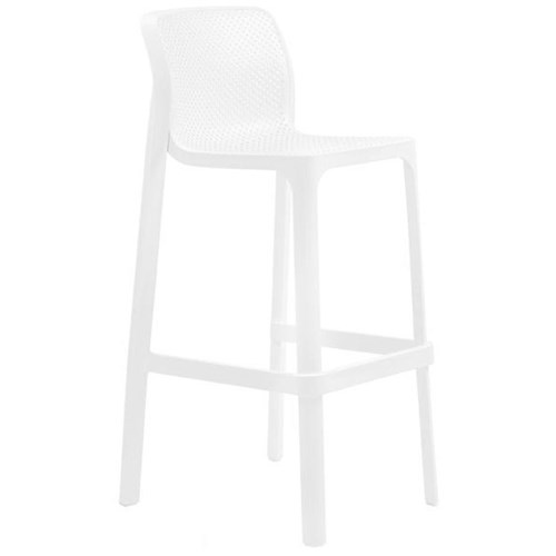 Nardi Net Bar Stool 760mm White