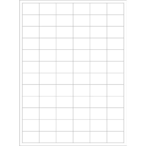 Calibor Laser Label A4 32 x 24mm 72 Per Sheet, Pack of 200