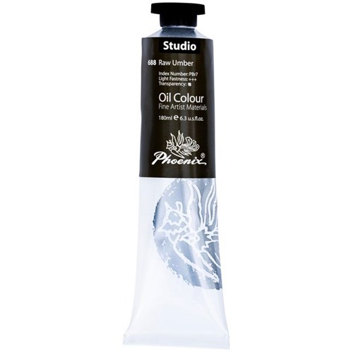 Phoenix Oil Paint 180ml Raw Umber