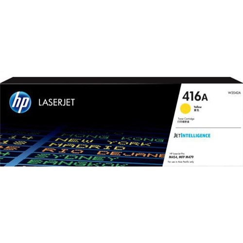 HP 416A Yellow Laser Toner Cartridge W2042A