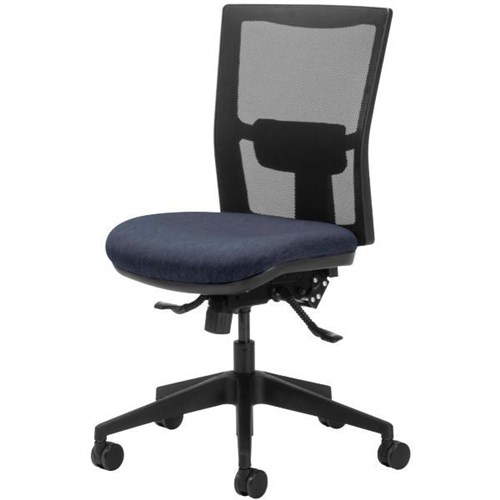 Team Air Task Chair 3 Lever Mesh Back Seat Slide Keylargo Fabric/Denim