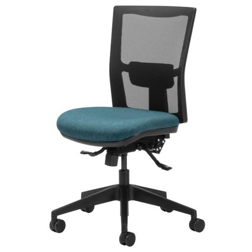 Team Air Task Chair 3 Lever Mesh Back Keylargo Fabric/Atlantic