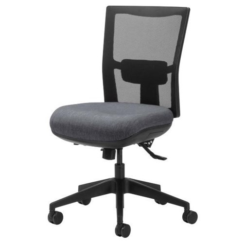 Team Air Heavy Duty Task Chair Mesh Back 3 Lever Keylargo Fabric/Lead