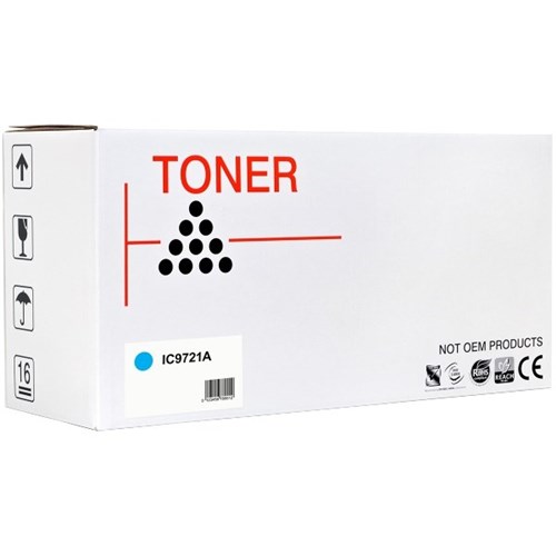 Icon Laser Toner Cartridge Remanufactured C9721A Cyan