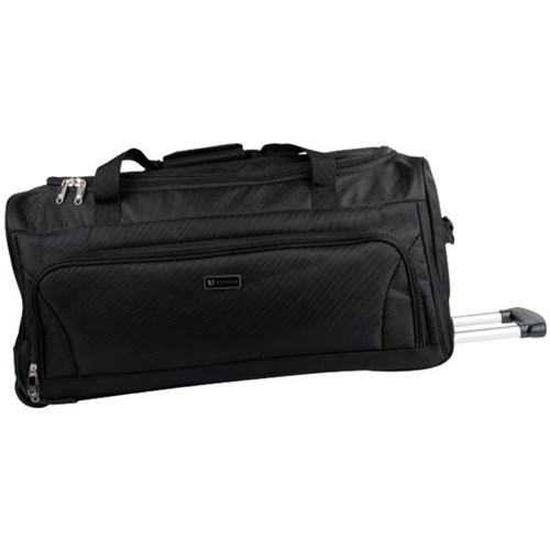 Voyager V5413 Seattle Wheeled Duffle Bag Black