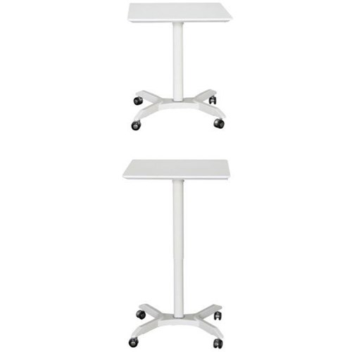 Helsinki Height Adjustable Desk 600mm White