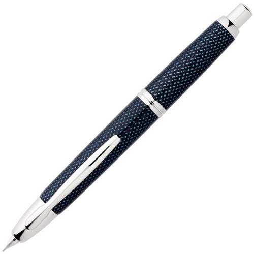 Pilot Capless Fountain Pen Splash Blue Barrel Fine Tip