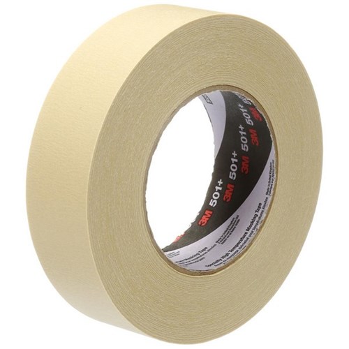 3M™ 501+ Specialty Hi Temp Masking Tape 24mm x 55m