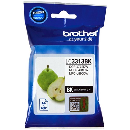 Brother LC3313-BK Black Ink Cartridge High Yield