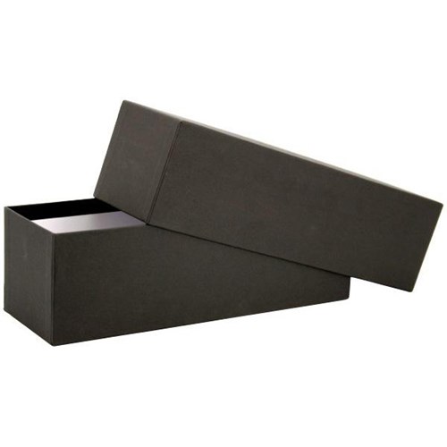 Wine Bottle Gift Box Single 100 x 325 x 100mm Black