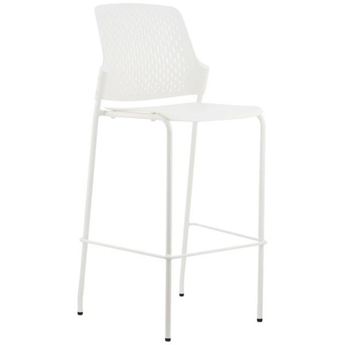 Buro Shift Barstool White