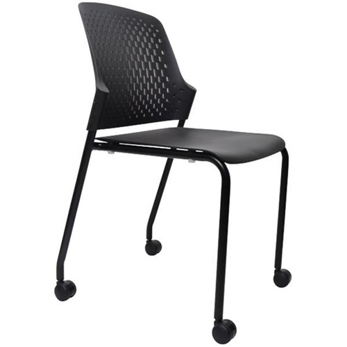 Buro Shift Chair With Castors Black