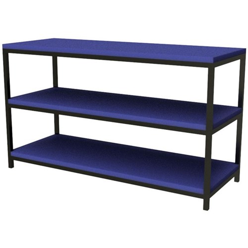 Zealand Bag Rack Shelving Unit Blue 800x400x800mm