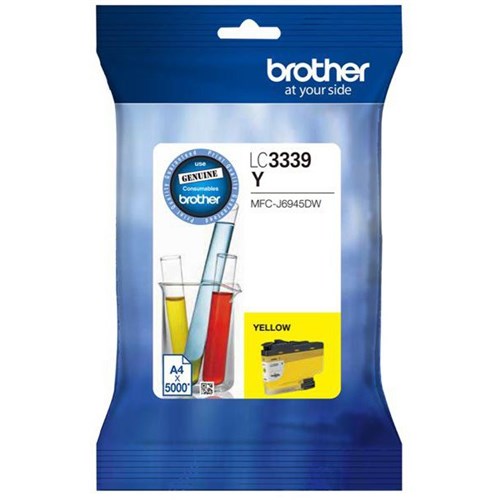 Brother LC3339XL-Y Yellow Ink Cartridge High Yield