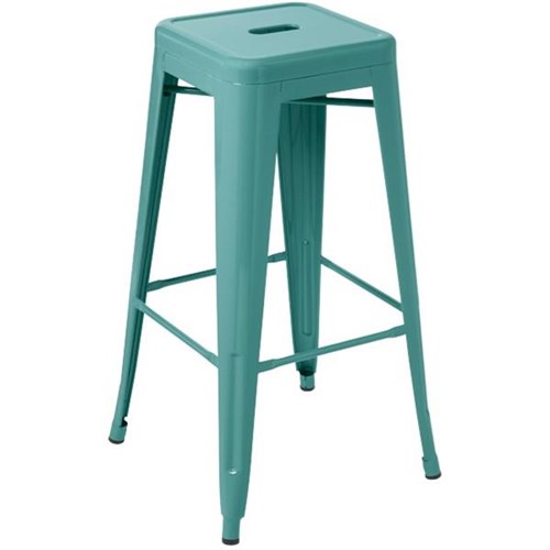 Industry Bar Stool 760mm Aqua