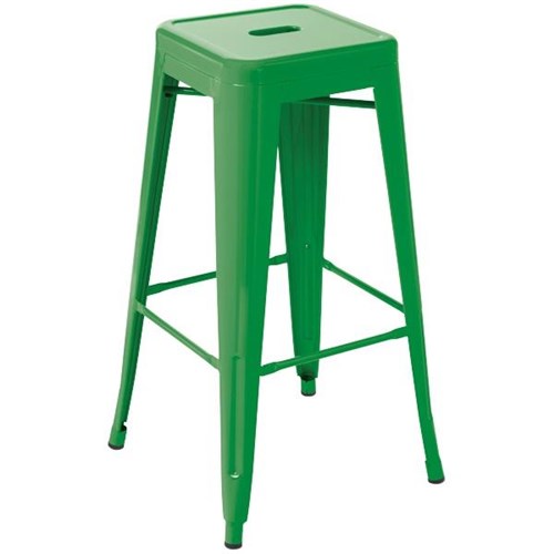 Industry Bar Stool 760mm Green