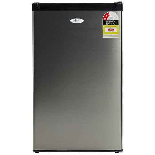 Nero Bar Fridge & Freezer 125L Stainless Steel/Black