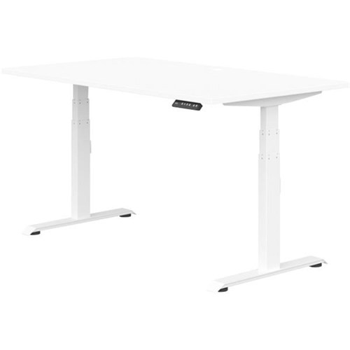 Summit II Electric Desk 1500mm Snowdrift/White