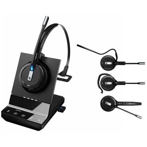 EPOS Sennheiser SDW 5016 DECT Wireless Monaural Headset with Base Station