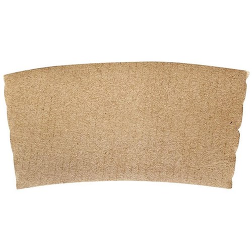 BioPak Kraft Cup Sleeves 237ml, Pack of 100