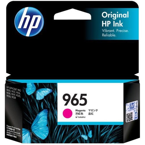 HP 965 Magenta Inkjet Cartridge 3JA78AA