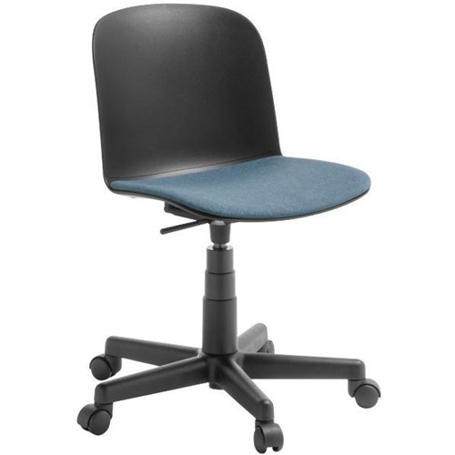 Adapt Swivel Visitor Chair 5 Star Black/Momentum Drive