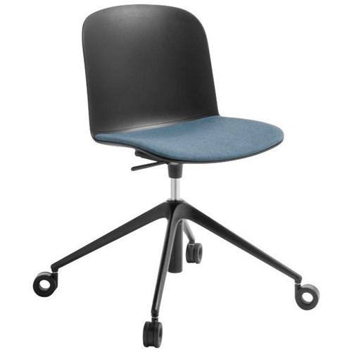 Adapt Swivel Visitor Chair 4 Star Black/Momentum Drive